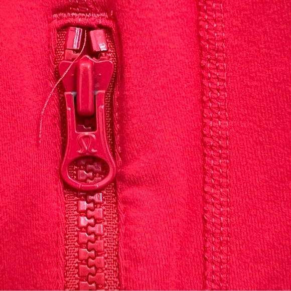 lululemon athletica Vibrant Red/Orange Full Length Define Jacket - Picture 3 of 9
